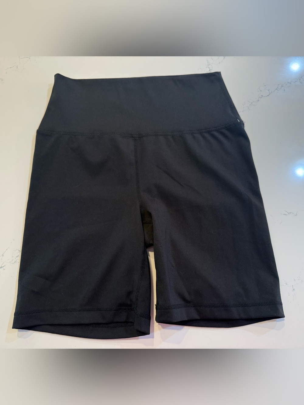 Yogalicious Black High-Waist Bike Shorts